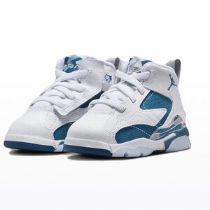 *NEW* TODDLER Baby Nike Air Jordan JUMPMAN MVP (TD) White / Blue (DZ5576 101)